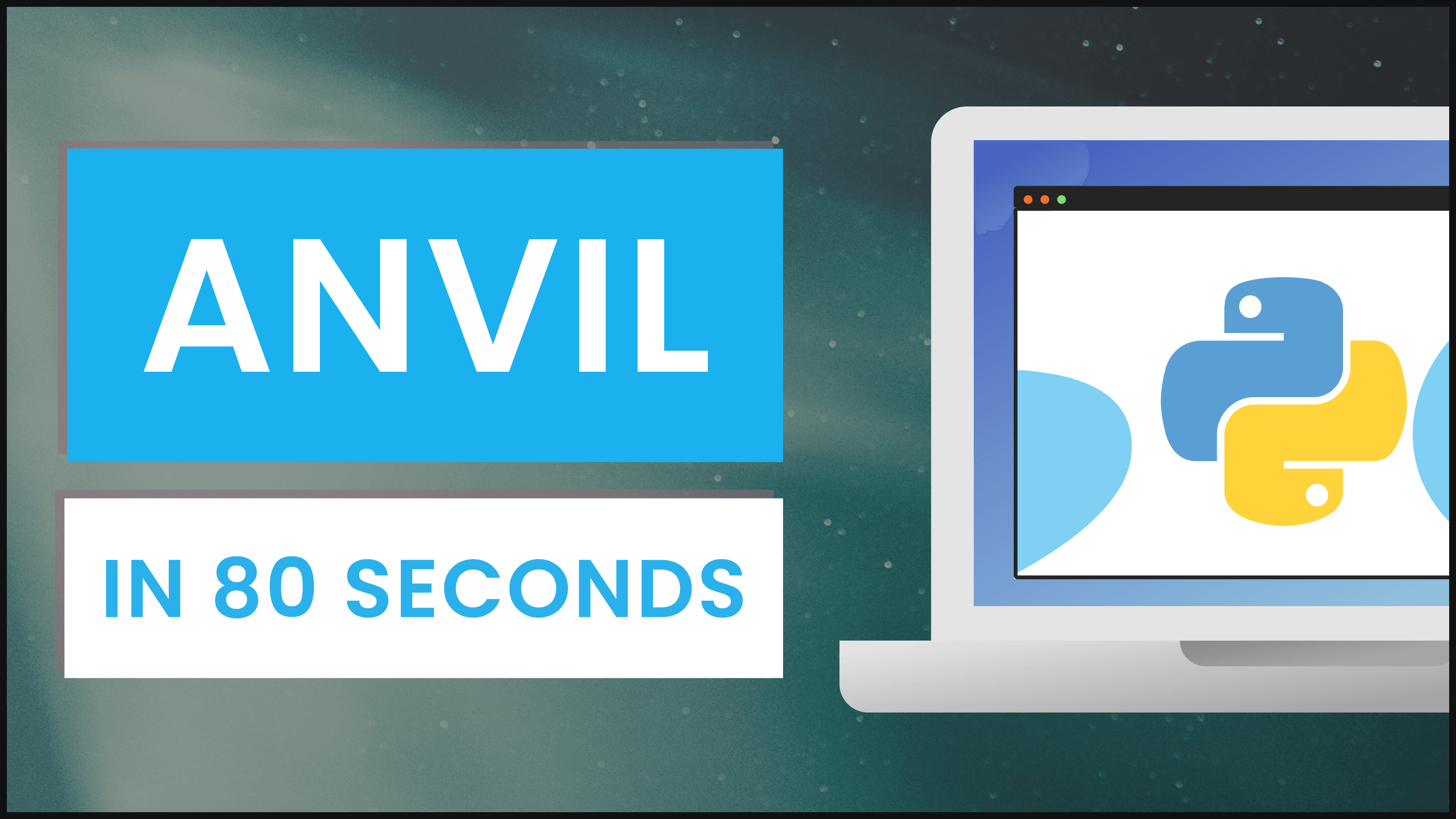 Python Web Applications in 80 Seconds